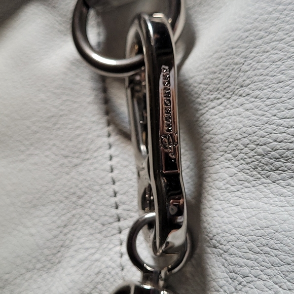 Tri Colored B. Makowsky shoulder bag..all leather! - Picture 3 of 5